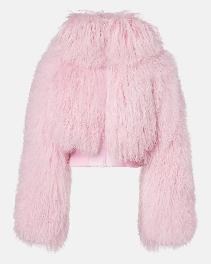 CORDOVA Jacke Nozawa aus Shearling Rosa