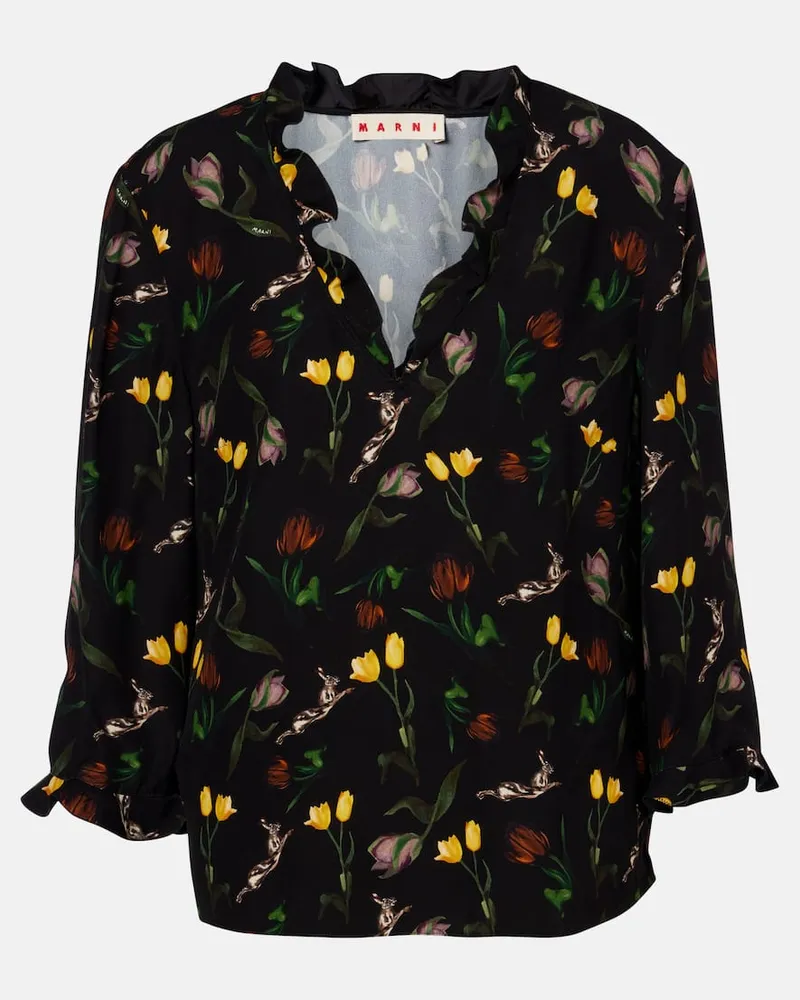 Marni Top Schwarz