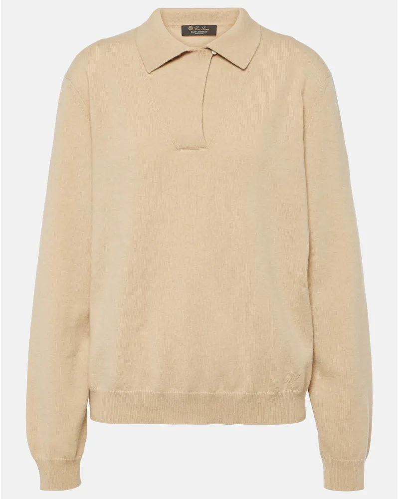 Loro Piana Pullover aus Kaschmir Beige