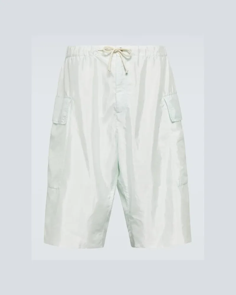 Jil Sander Cargo-Shorts aus Tech-Material Grün