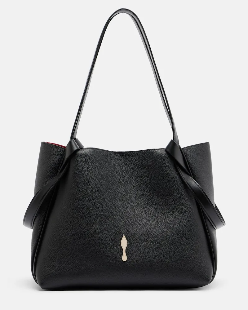 Christian Louboutin Tote Bettina Small aus Leder Schwarz