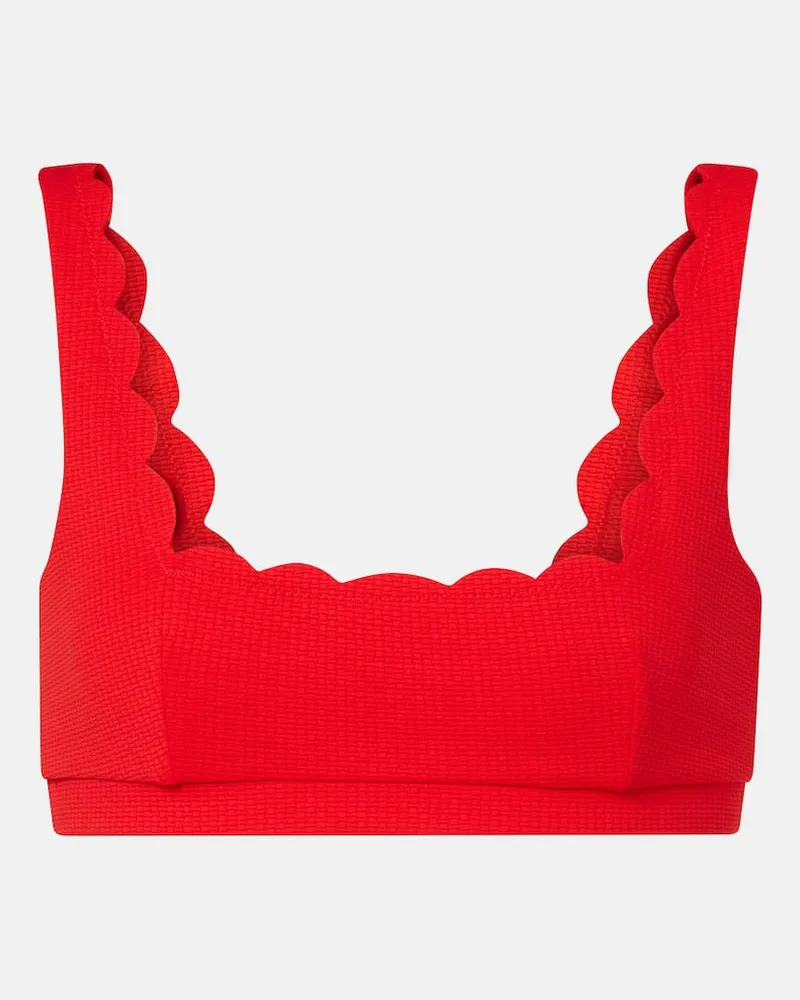 Marysia Bikini-Oberteil Mini Palm Springs Rot