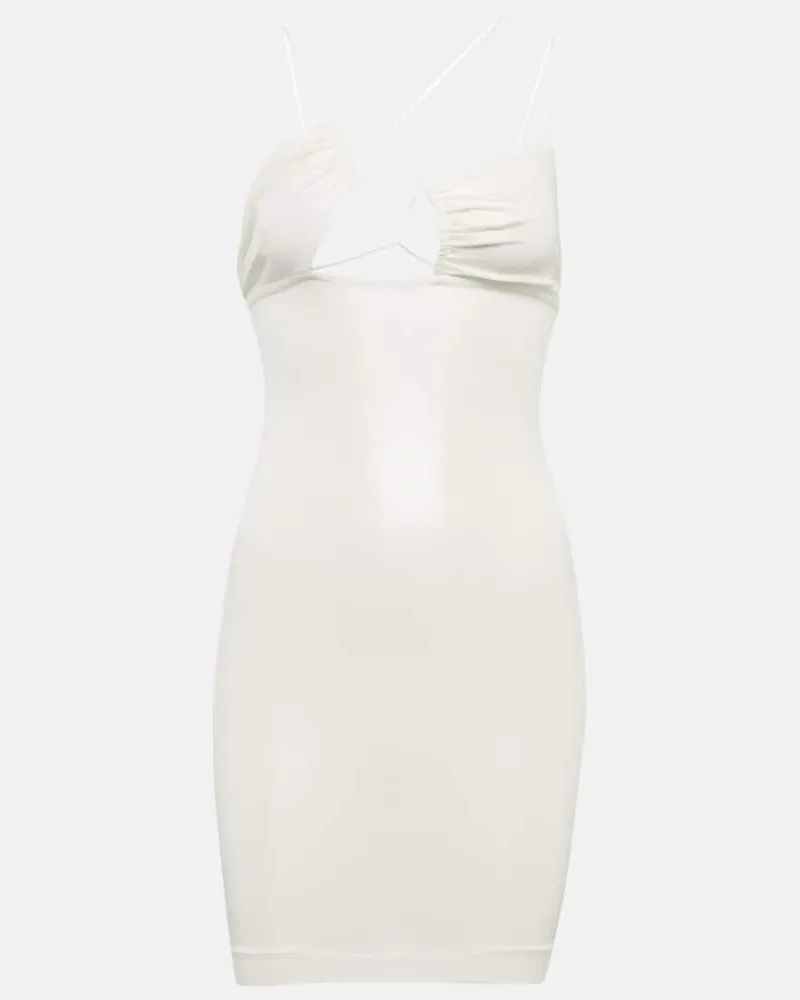 Nensi Dojaka Minikleid Weiß