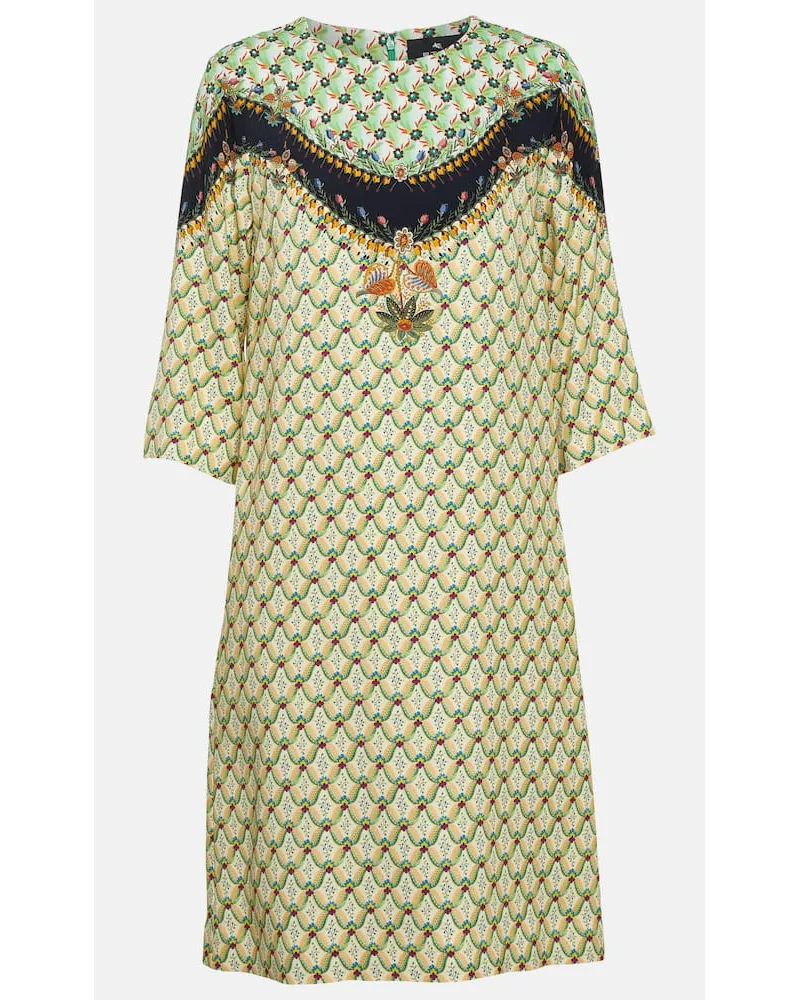 Etro Bedrucktes Minikleid Multicolor