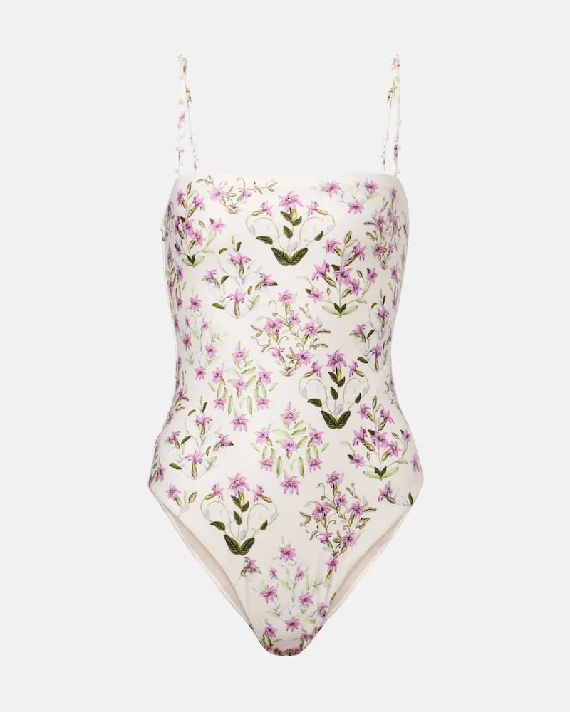 AGUA BENDITA Bedruckter Badeanzug Durazno Multicolor