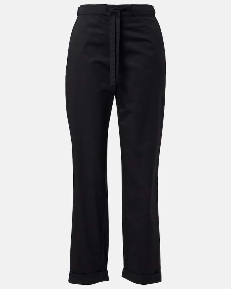 Proenza Schouler White Label Weite Hose Barret Schwarz