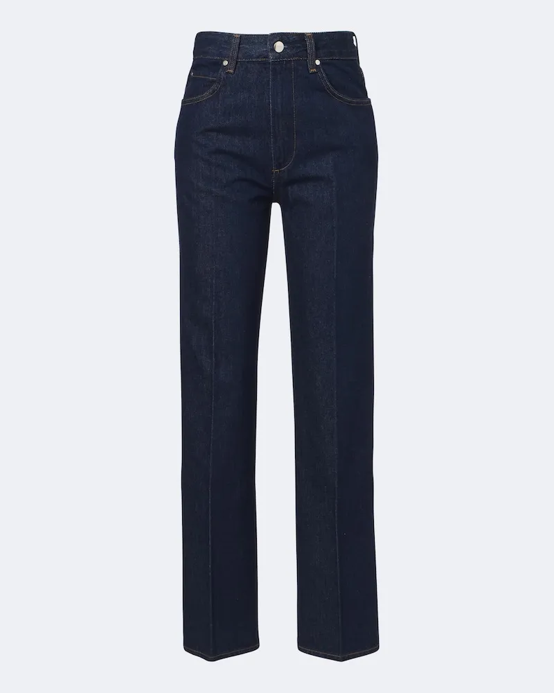 AGOLDE Straight Jeans Morgan Blau