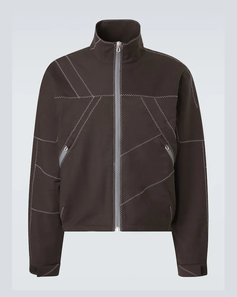 KIKO KOSTADINOV Jacke Fosco aus Schurwolle Braun