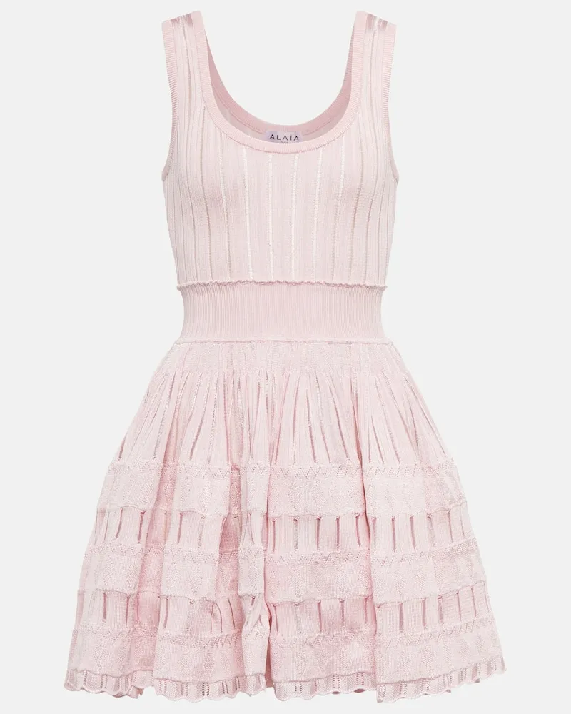 Alaïa Alaïa Minikleid Crinoline Rosa
