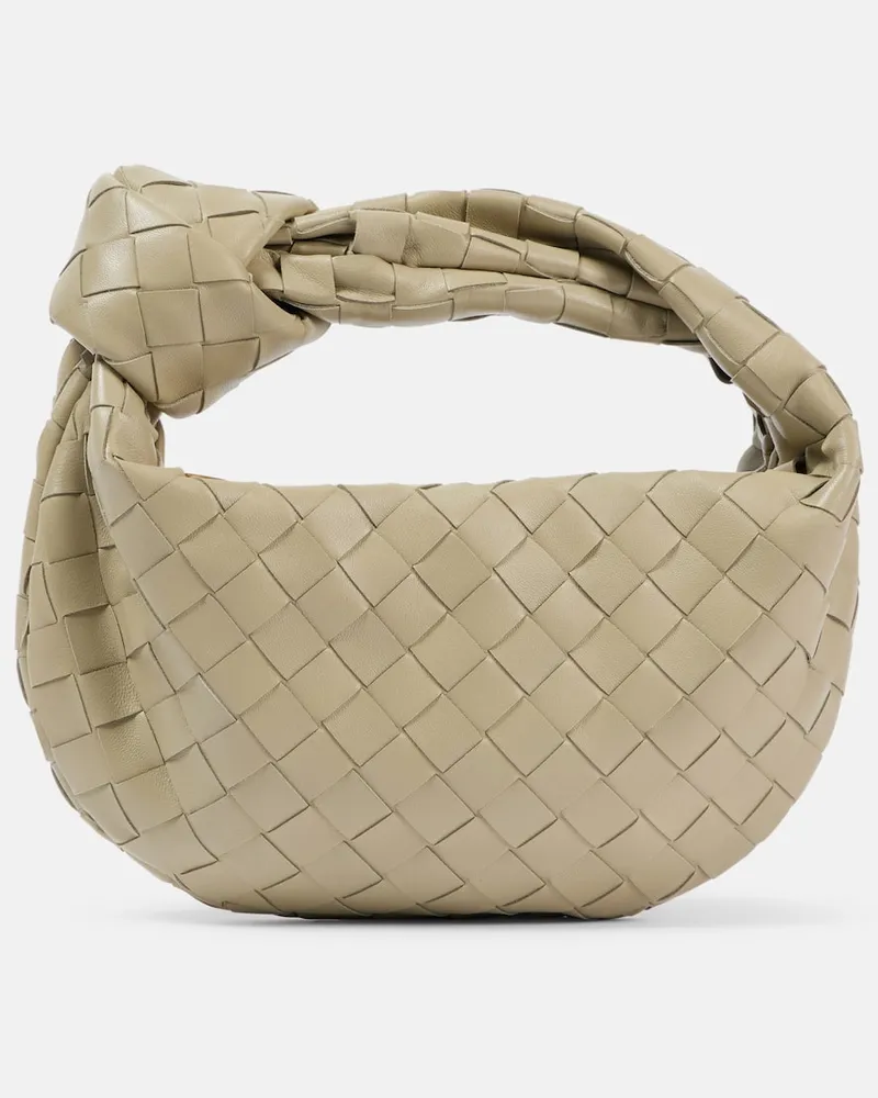 Bottega Veneta Tote Bag Jodie Mini aus Leder Beige