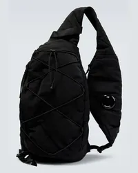 C.P. Company Rucksack B aus Nylon Schwarz