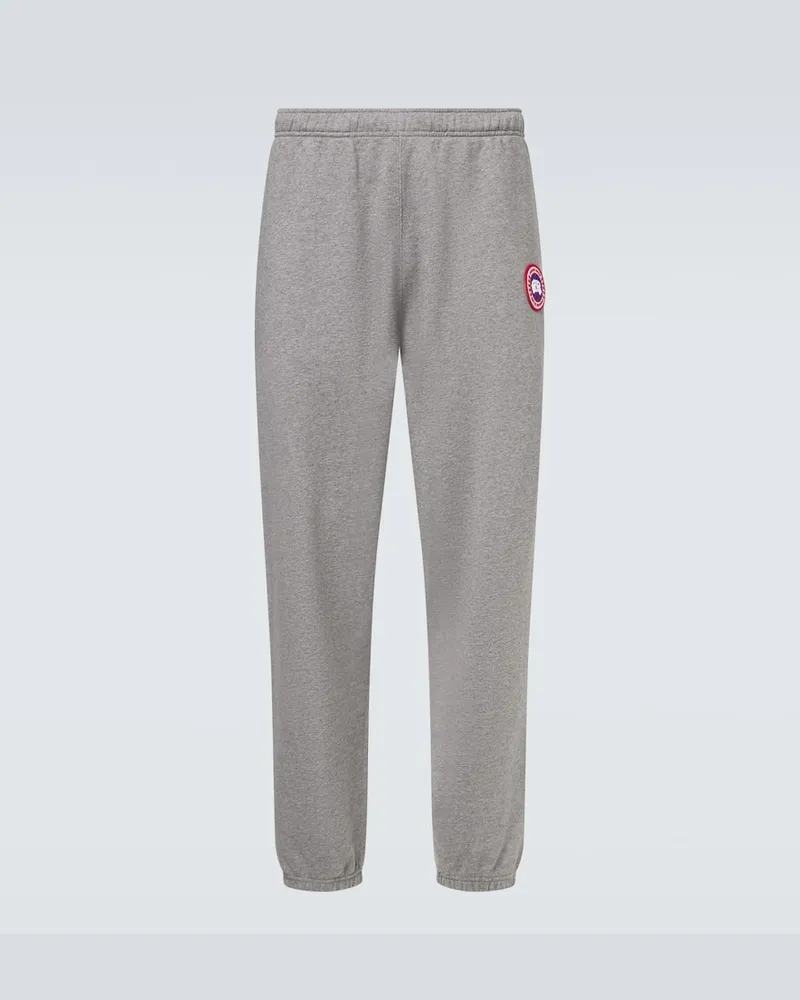 Canada Goose Jogginghose Rove aus Baumwolle Grau