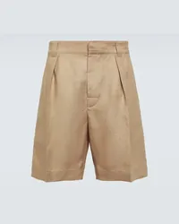 Loro Piana Bermuda-Shorts Reinga aus Leinen Beige