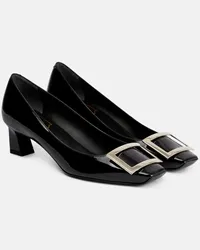 Roger Vivier Pumps Trompette 45 aus Lackleder Schwarz