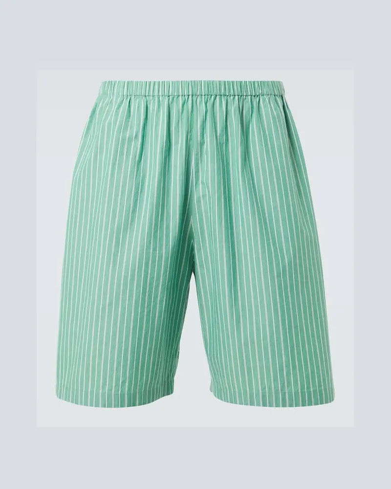 The Row Shorts Zindel aus Baumwolle Grün