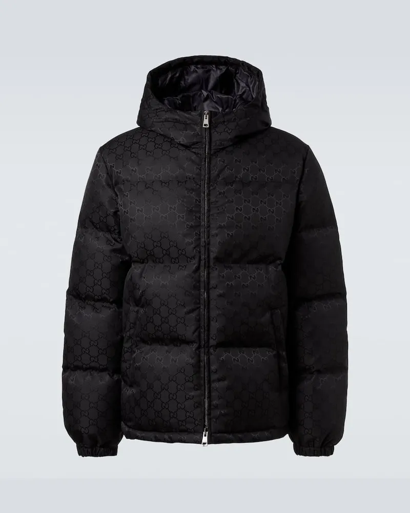 Gucci Daunenjacke GG Schwarz