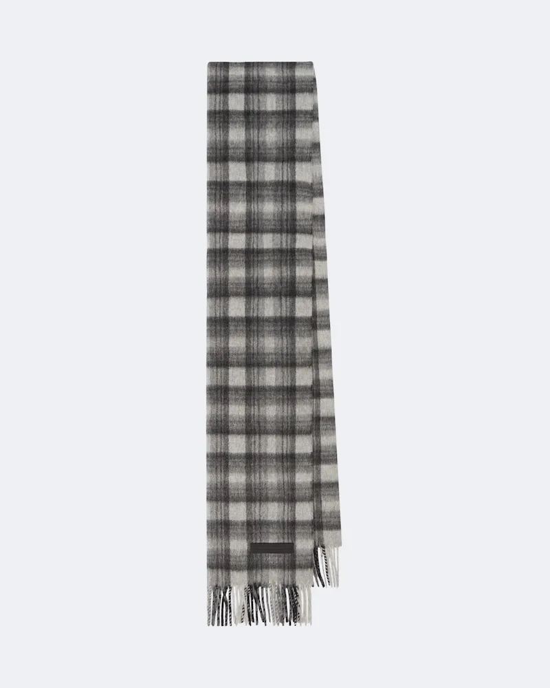 Ermenegildo Zegna Schal aus Kaschmir Grau