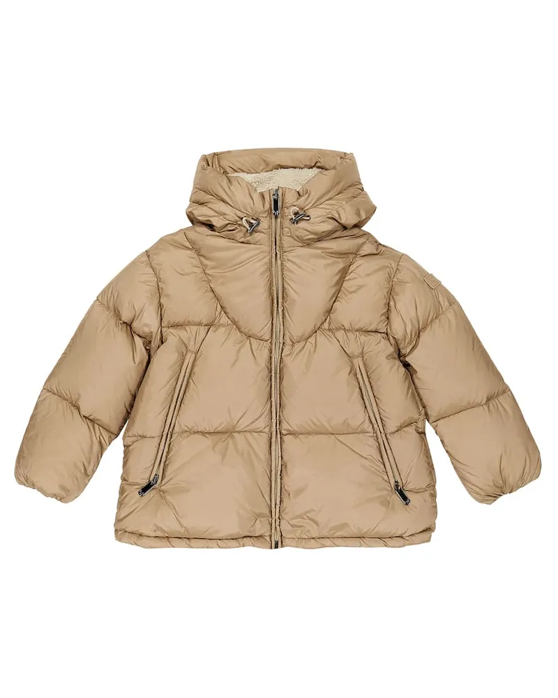 Il Gufo Wattierte Jacke Beige