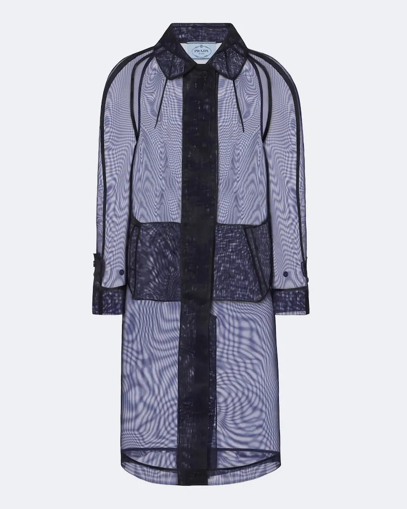 Prada Mantel Blau