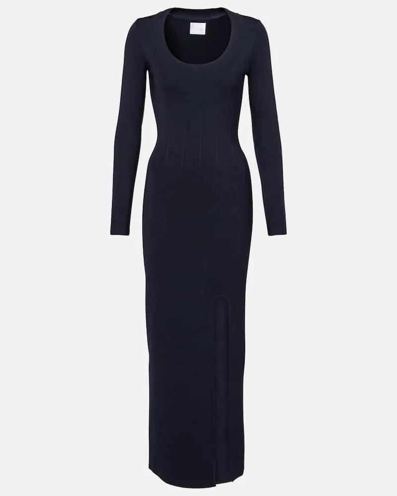 GALVAN Maxikleid Atalanta Schwarz