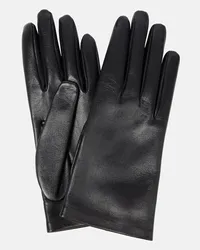 The Row Handschuhe Lorella aus Leder Schwarz