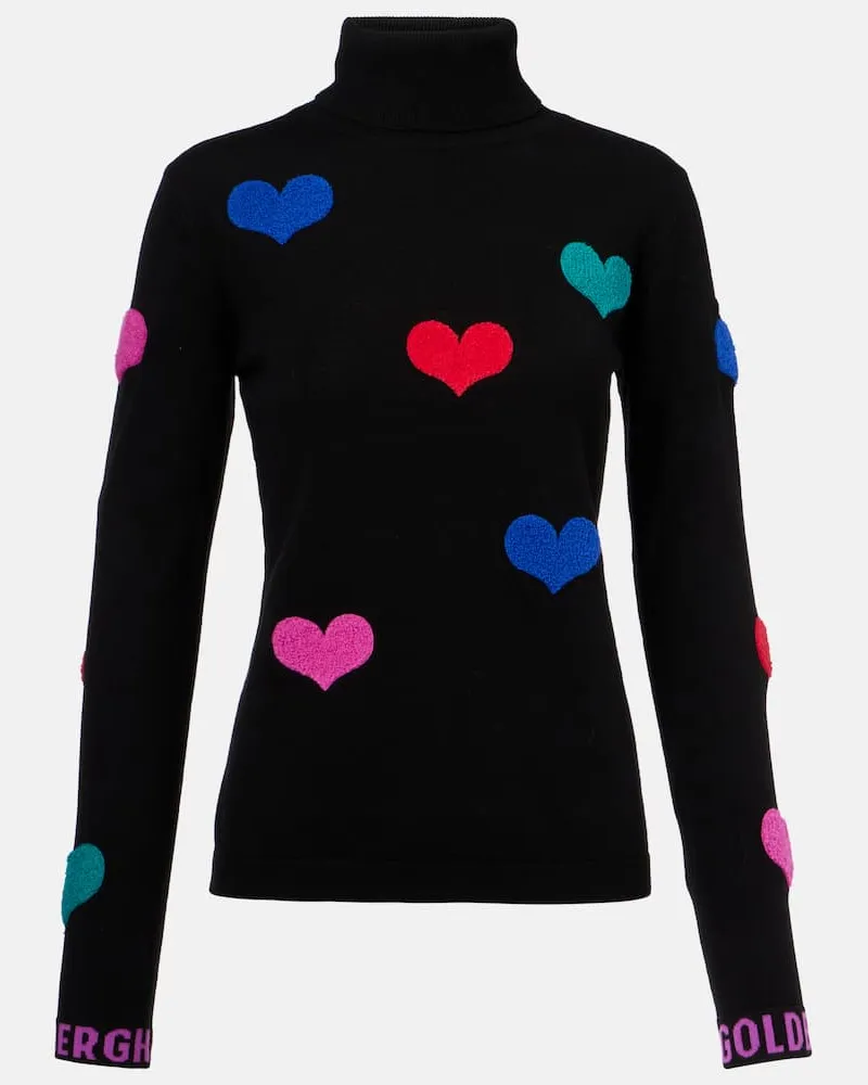 GOLDBERGH Rollkragenpullover Bacio Schwarz