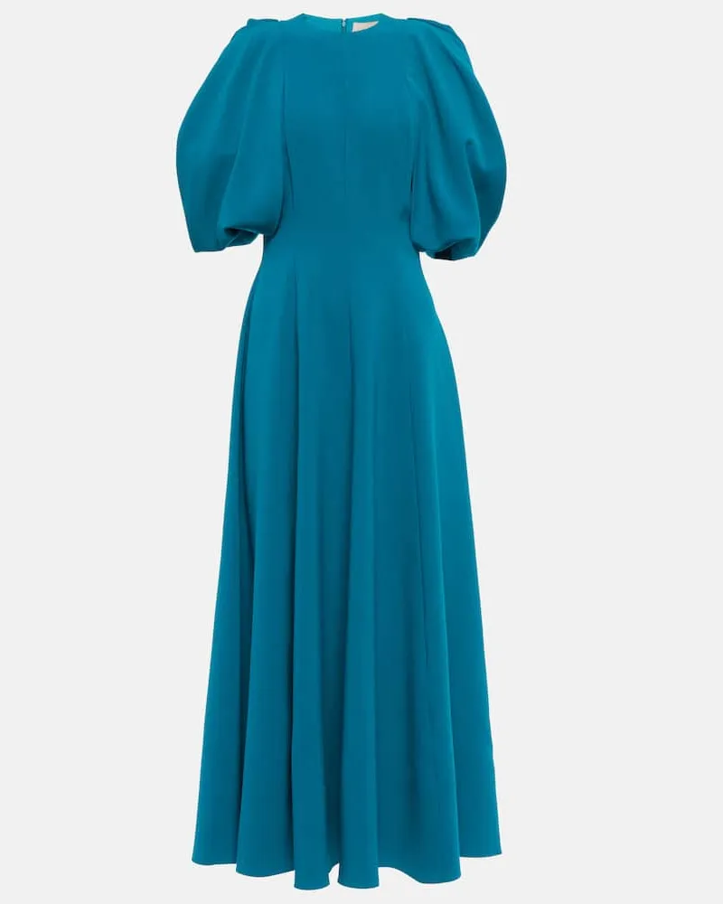 Roksanda Ilincic Midikleid Blau