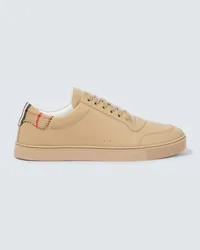 Burberry Sneakers aus Leder Beige