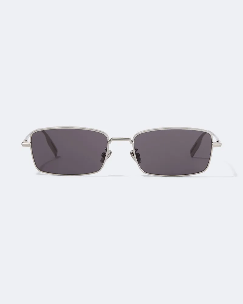 Dior Eckige Sonnenbrille DiorBlackSuit S21U Silber
