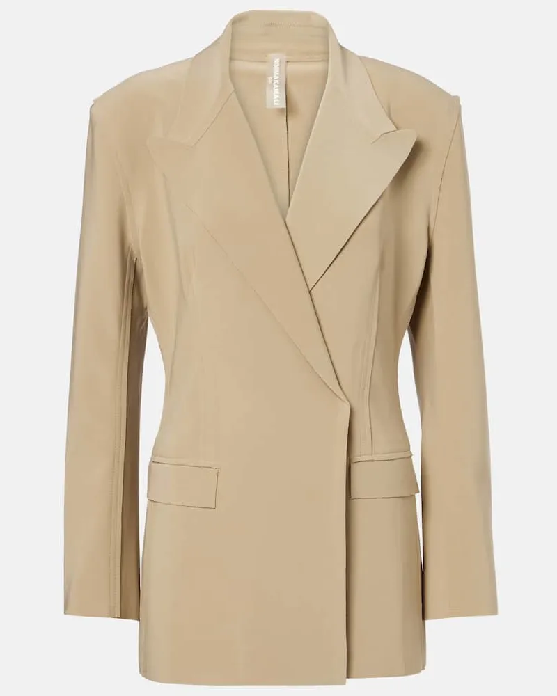 Norma Kamali Jacke Beige