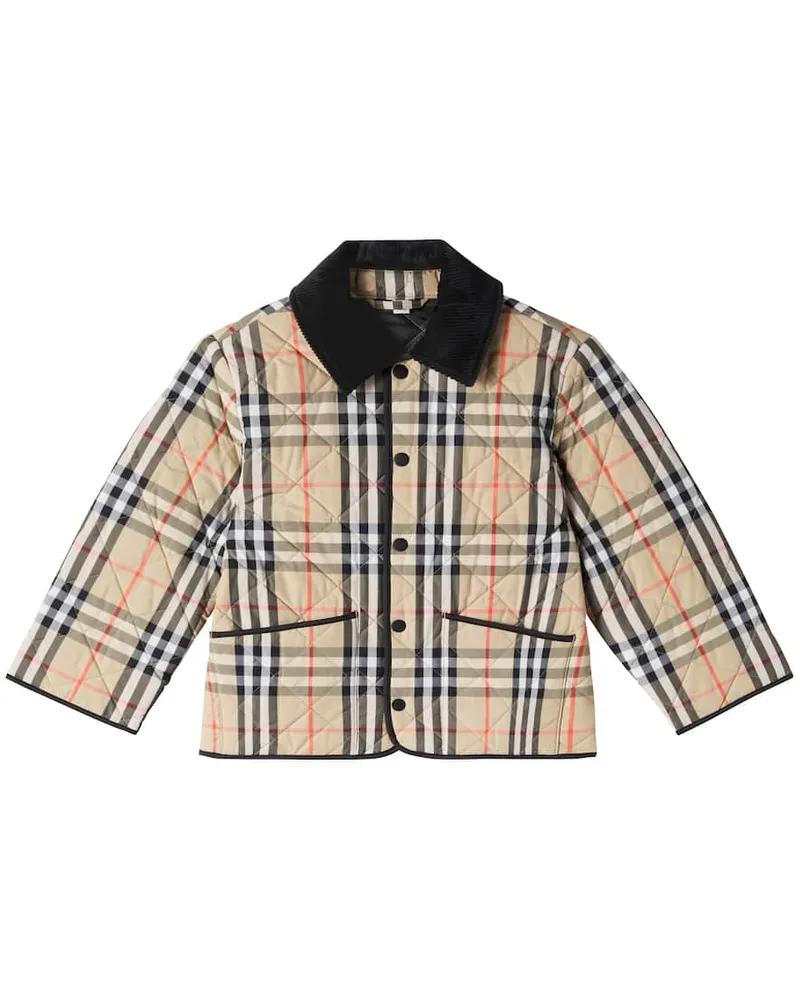 Burberry Wendbare Steppjacke Multicolor