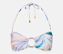 Bedrucktes Bikini-Oberteil Carlotta
