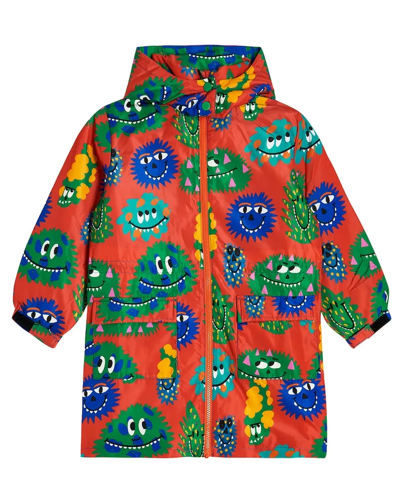 Stella McCartney Kids Bedruckter Regenmantel Multicolor
