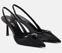 Slingback-Pumps 75 mit Leder
