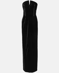 Tom Ford Robe aus Samt Schwarz