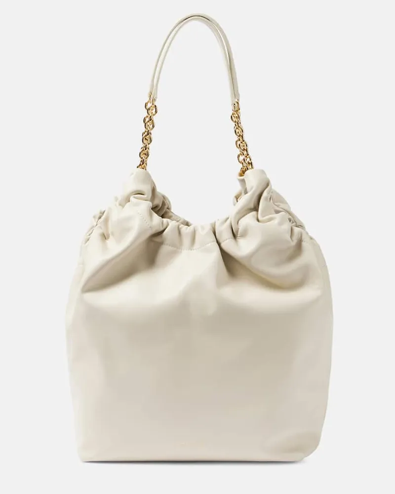 DeMELLIER Tote Miami aus Leder Weiß