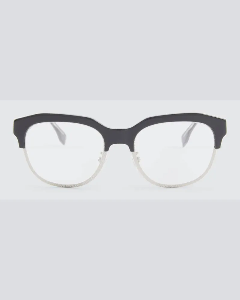 Fendi Aviator-Brille Fendi Travel Grau