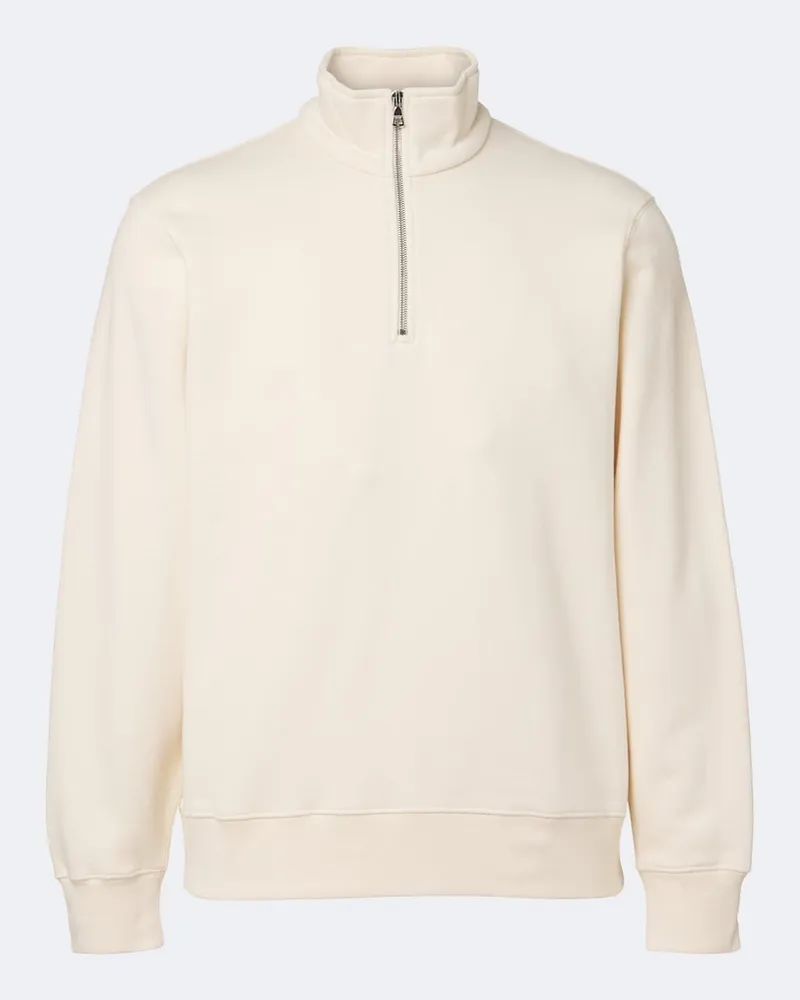 Orlebar Brown Sweatshirt Wyatt aus Baumwoll-Jersey Beige