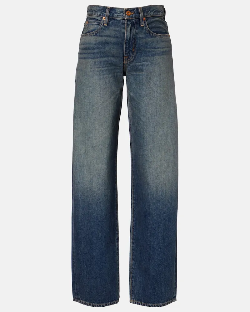 SLVRLAKE Wide-Leg Jeans Tess Blau