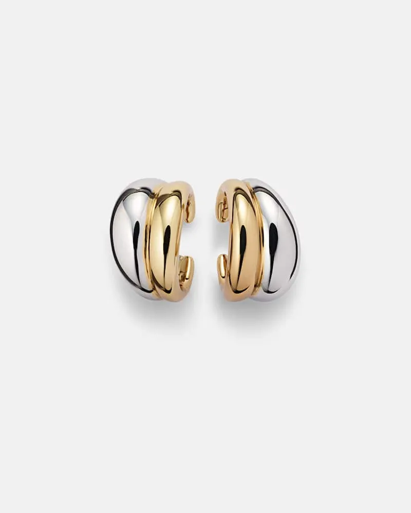 Jennifer Fisher Ear Cuffs Chavez, 10kt vergoldet und rhodiniert Gold