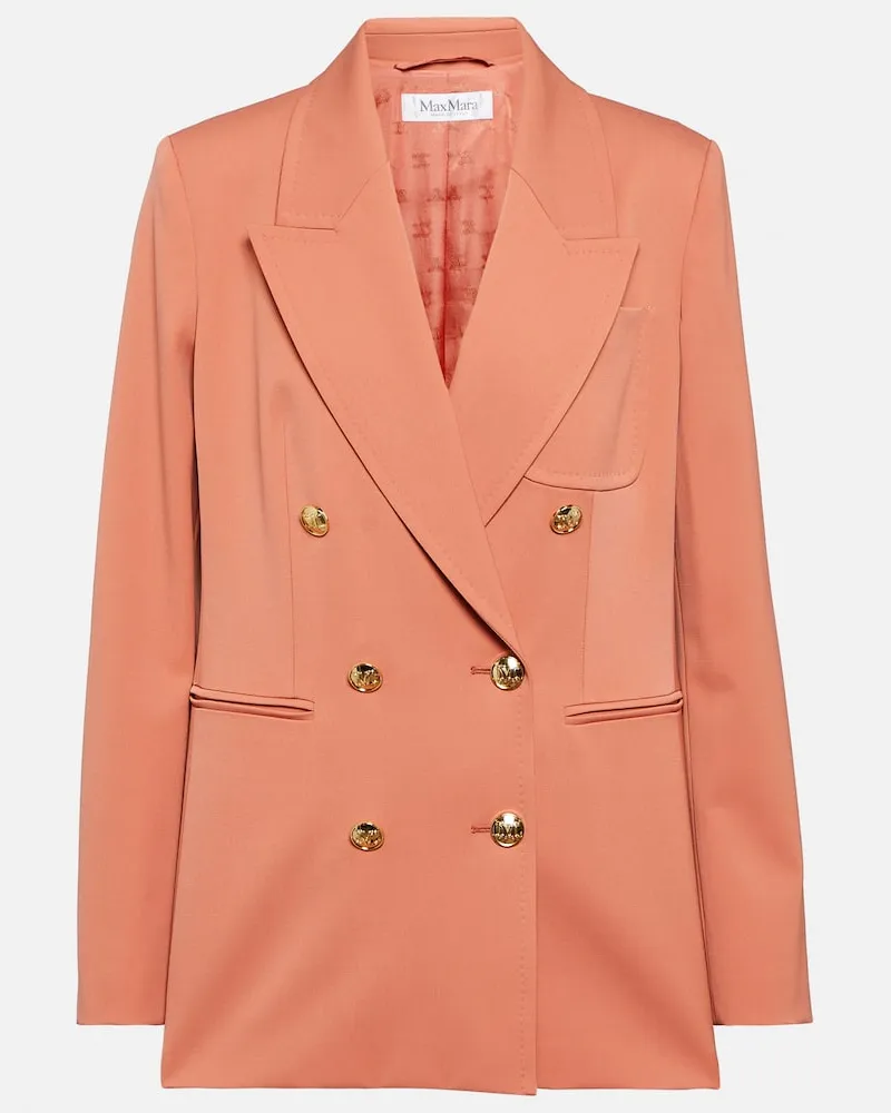 Max Mara Blazer Reale aus Wolle Pink