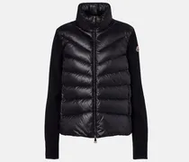 Daunenjacke Tricot mit Schurwolle