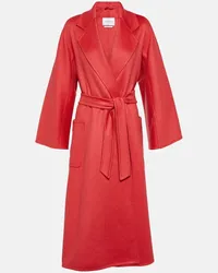 Max Mara Mantel Ludmilla aus Kaschmir Pink