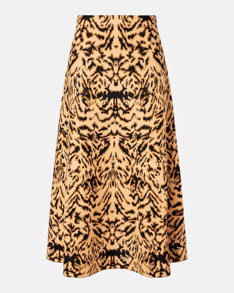 Ulla Johnson Midirock Lani aus Jacquard Multicolor