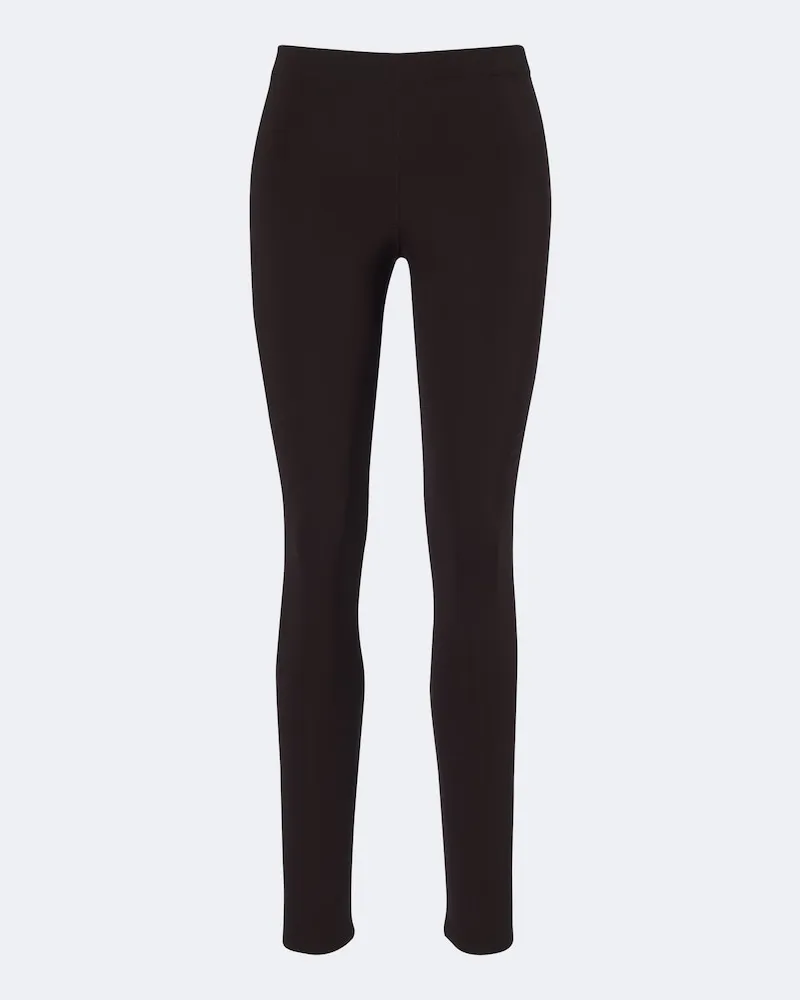 SPORTMAX Leggings aus Jersey Braun
