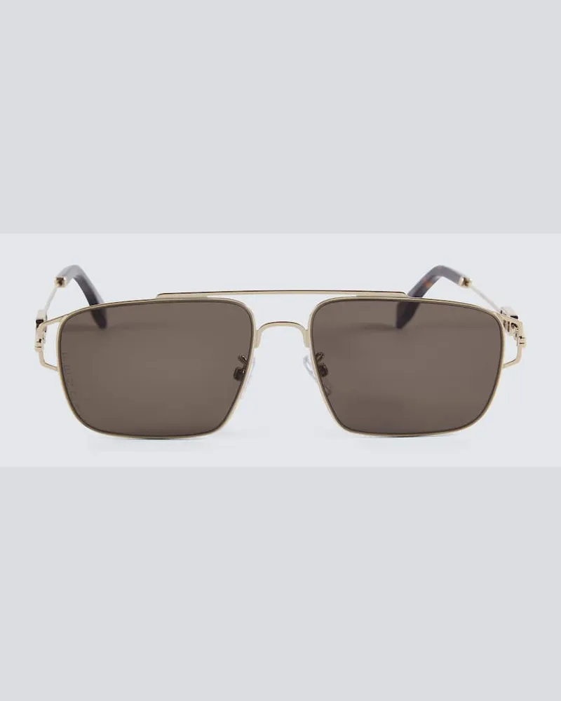 Fendi Eckige Sonnenbrille Fendi First Braun