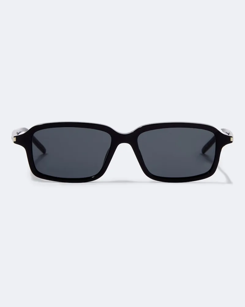 Saint Laurent Eckige Sonnenbrille SL 938 Schwarz