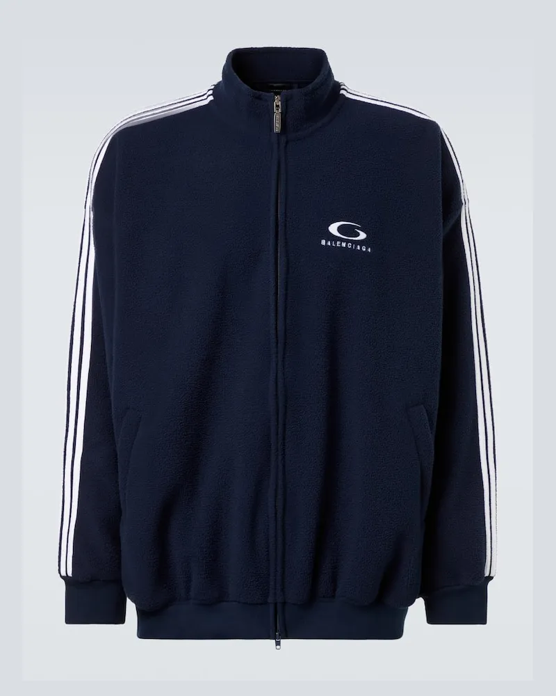 Balenciaga Trainingsjacke Loop Sports Icon Blau