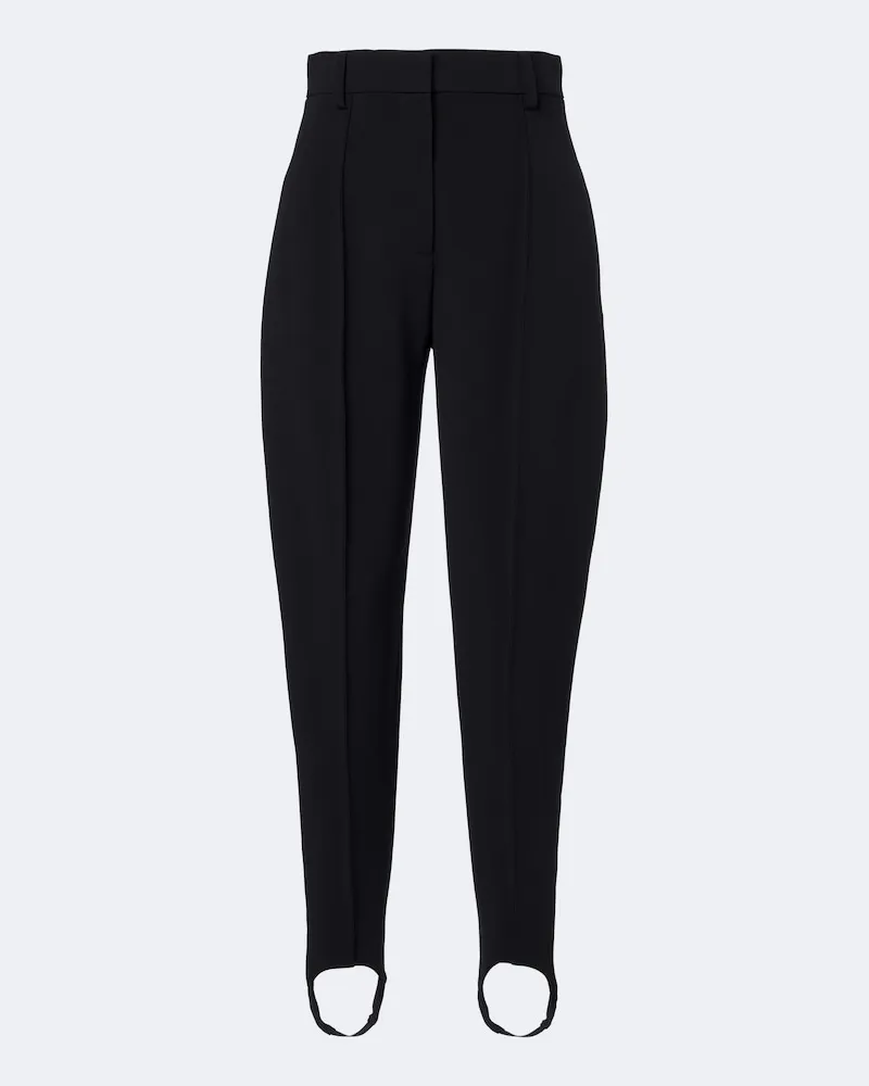 Stella McCartney High-Rise Hose Schwarz
