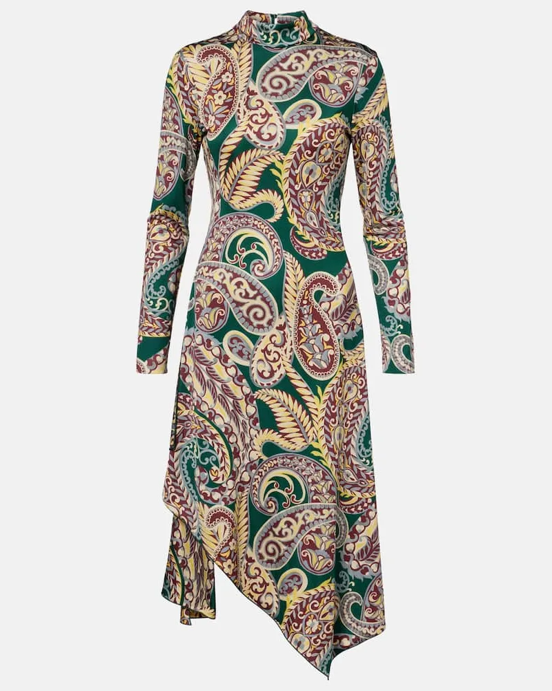 Etro Midikleid Multicolor